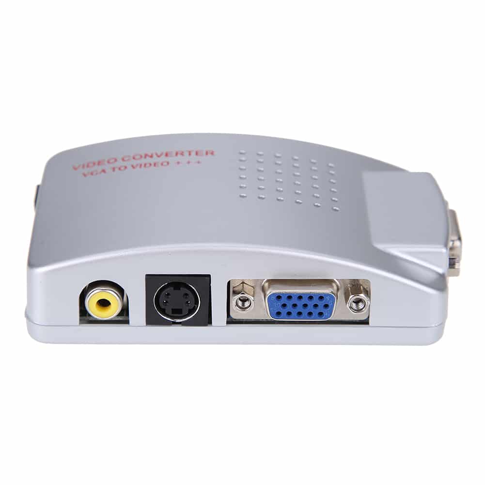 Universaalne adapter - NTSC PAL VGA-st TV AV RCA-ks