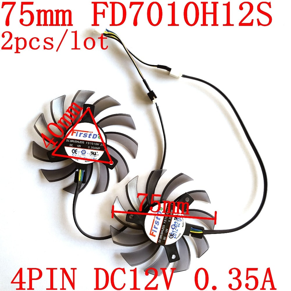 Asendusjahutid - FD7010H12S - 2 tk komplektis