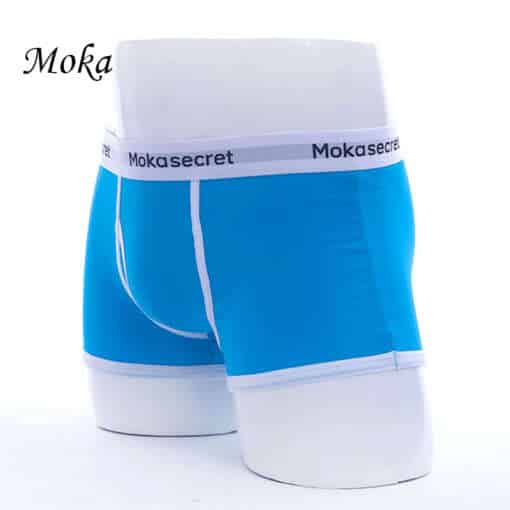 Meeste bokserid kirjaga "Mokasecret"