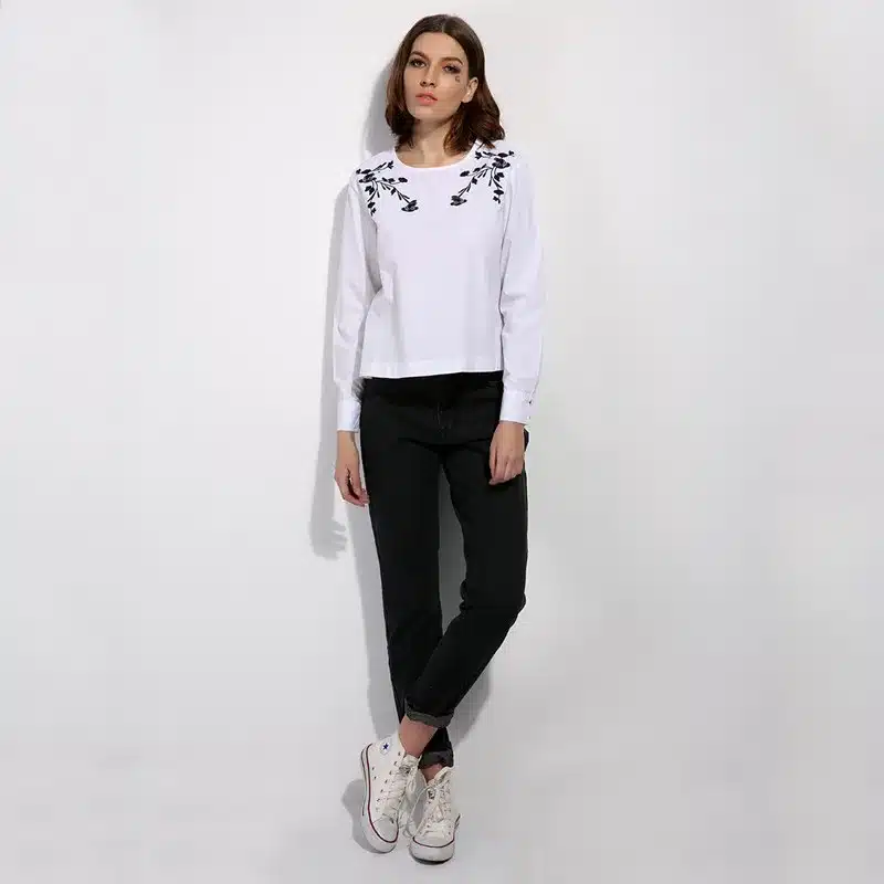 GCAROL Euro Style Classic Women High Waist Denim Jeans Vintage Slim Mom Style Pencil Jeans High Quality Denim Pants For 4 Season 17
