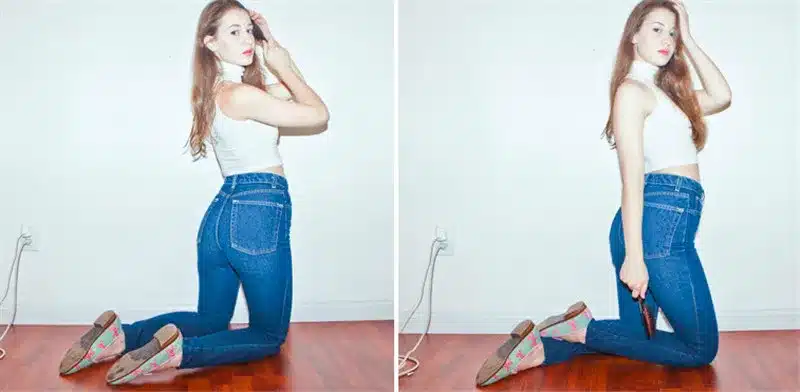 GCAROL Euro Style Classic Women High Waist Denim Jeans Vintage Slim Mom Style Pencil Jeans High Quality Denim Pants For 4 Season 19