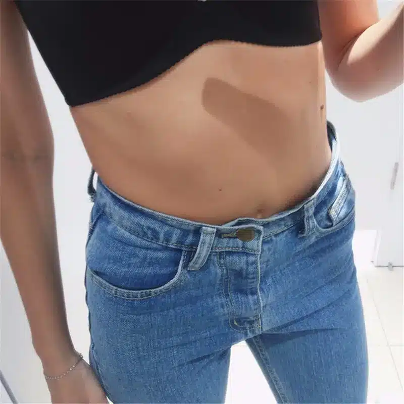 GCAROL Euro Style Classic Women High Waist Denim Jeans Vintage Slim Mom Style Pencil Jeans High Quality Denim Pants For 4 Season 30