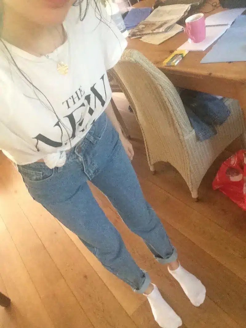 GCAROL Euro Style Classic Women High Waist Denim Jeans Vintage Slim Mom Style Pencil Jeans High Quality Denim Pants For 4 Season 52