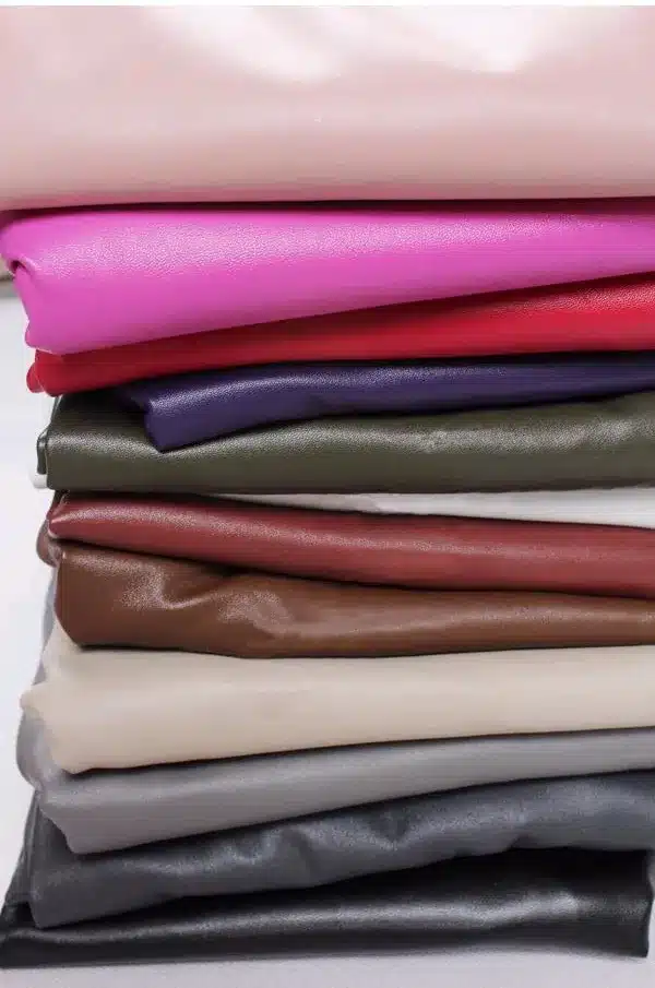 2017 Thicken Winter PU Leather women pants high waist elastic fleece stretch Slim woman pencil pants skinny trousers 25 colors 21
