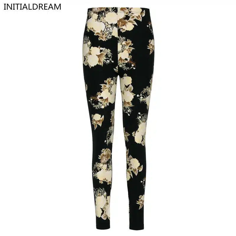 2017 new Christmas leggins Slim fashion leggings women with print fitness high elastic cotton Multiple color casual tigths pants 10