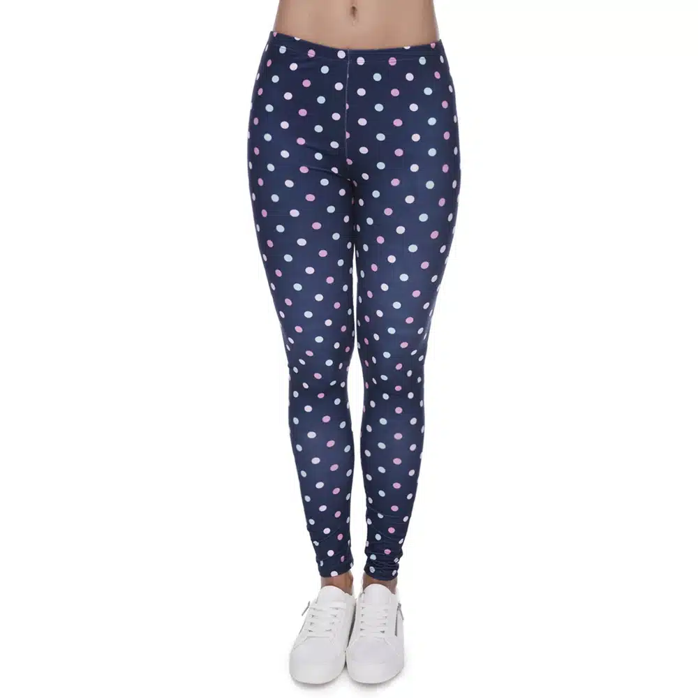 Zohra High Quality Women Legins Mandala Ombre Blue Printing Legging Fashion Casual High Waist Woman Leggings 18