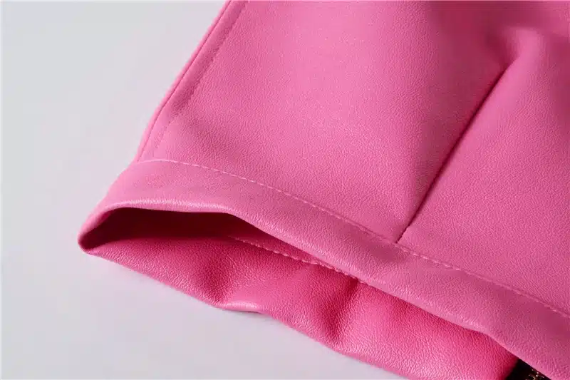 Neophil 2017 Sexy Faux Fur Leather Pu High Waist Midi Women Pencil Skirts Pink Office Wrap Bodycon Short Girls Tutu Saia S08019 22