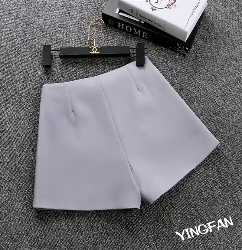 2017 New Summer hot Fashion New Women Shorts Skirts High Waist Casual Suit Shorts Black White Women Short Pants Ladies Shorts 5