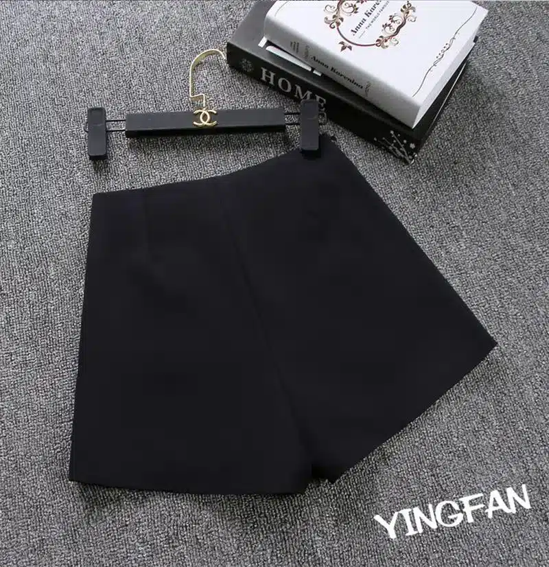 2017 New Summer hot Fashion New Women Shorts Skirts High Waist Casual Suit Shorts Black White Women Short Pants Ladies Shorts 7