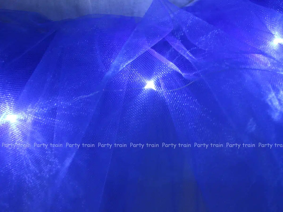 2018 Voile Solid Organza Fashion Dance Led Tutu Mini Skirt Up Neon Fancy Rainbow Costume Adult Light Corset Saia 20