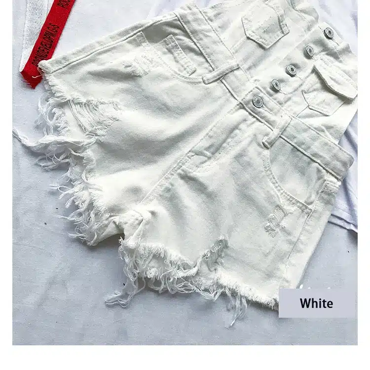 2017 Hot Vogue Women Clothing Denim Playsuits Cotton Strap Rompers Shorts Loose Casual Overalls Shorts Rompers Female Playsuits 19