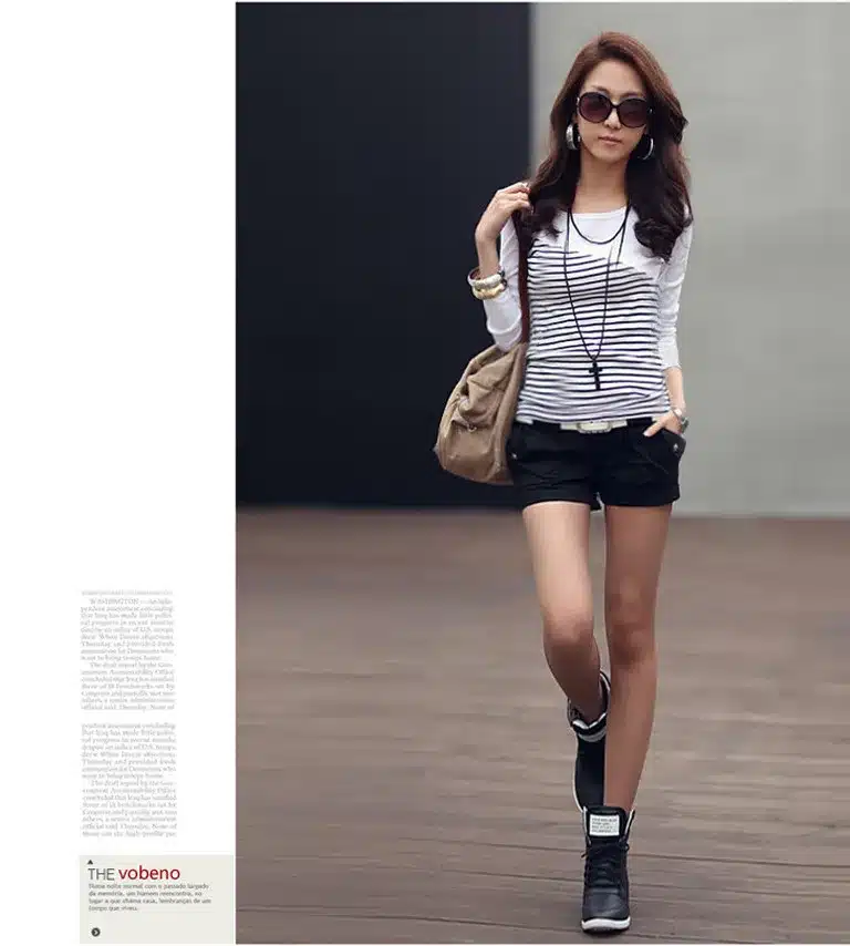 T Shirt Women Clothes 2017 Striped Tshirt Long Sleeve Tops Womens Clothing T-Shirts Cotton Casual Tee Shirt Femme Poleras Mujer 9