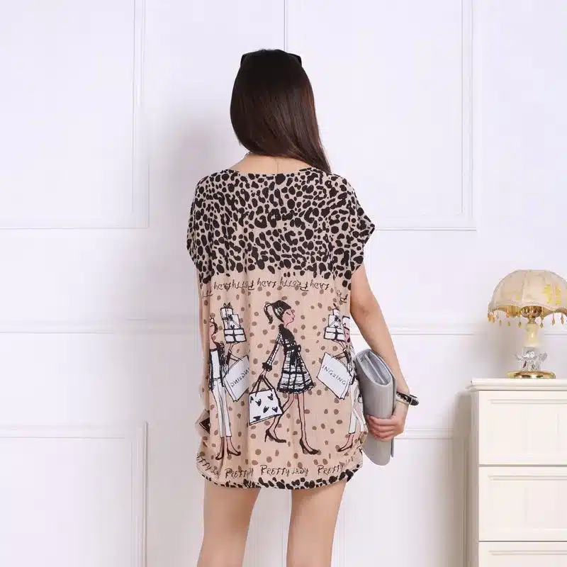 2016 spring summer women tops Plus Size Women short sleeve Loose Casual fashion tunic big large 4xl 5xl 7