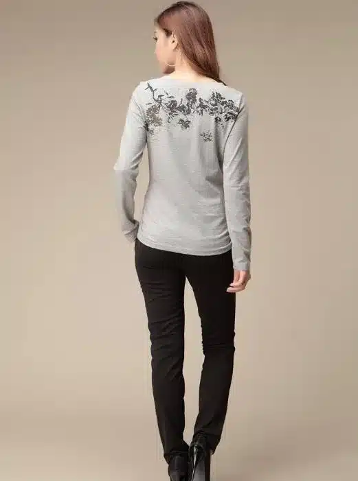 Tee Shirt Femme Graphic Tees Women Tshirt Womens Tops Fashion 2018 Cotton T Shirt Printed T-shirt Long Sleeve Camisetas Mujer 13