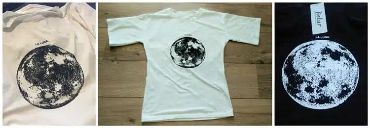 Chic Summer New Personality Planet Moon Printed Loose T Shirts Women Slim Leisure Short Sleeve White T-shirt Female Top M-XXL 9