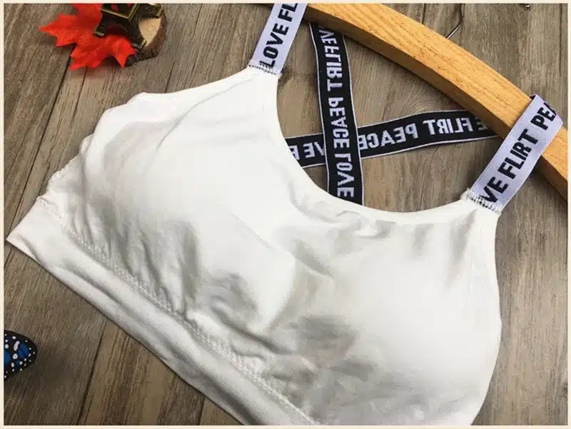 Tanks Women Seamless Padded Bra Tops Underwear Leisure Crop Sexy Casual Fashion Tube top Tank Vest With Chest pad 12