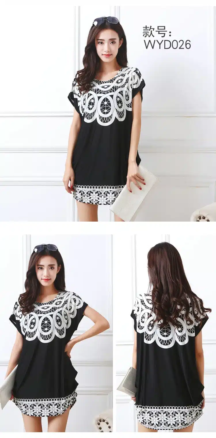 2017 spring summer women tops Plus Size Women short sleeve Loose Casual tunic big large tops tees t shirt 4xl 5xl 18