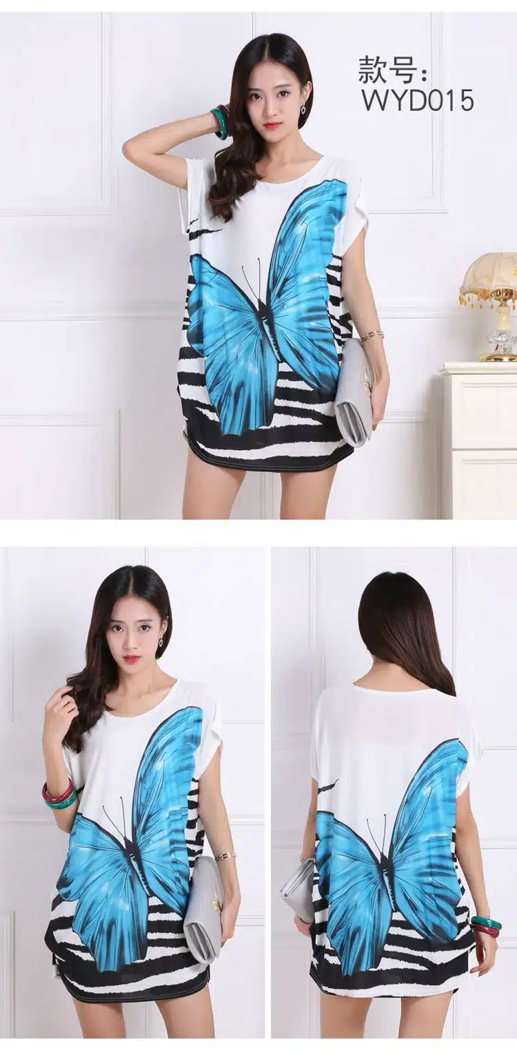 2017 spring summer women tops Plus Size Women short sleeve Loose Casual tunic big large tops tees t shirt 4xl 5xl 21