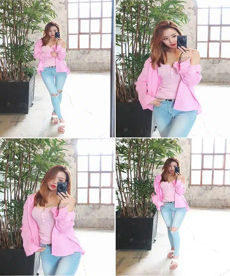 Slim Sexy V-Neck Sleeveles Summer 2017 Solid Button Cotton T-Shirt Women Tees Camisole Vest Casual Womens Tops Woman Haut Femme 24