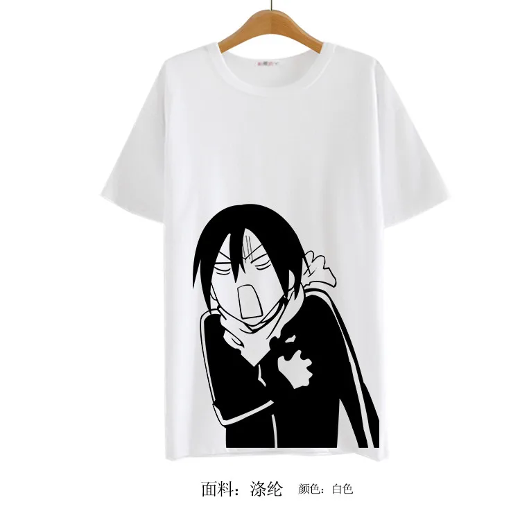 2016 Summer Style Sudadera Anime Tops Tee Casaul Noragami T-shirt Women Japan Cool Clothes Patchwork Female Harajuku Shirt 17