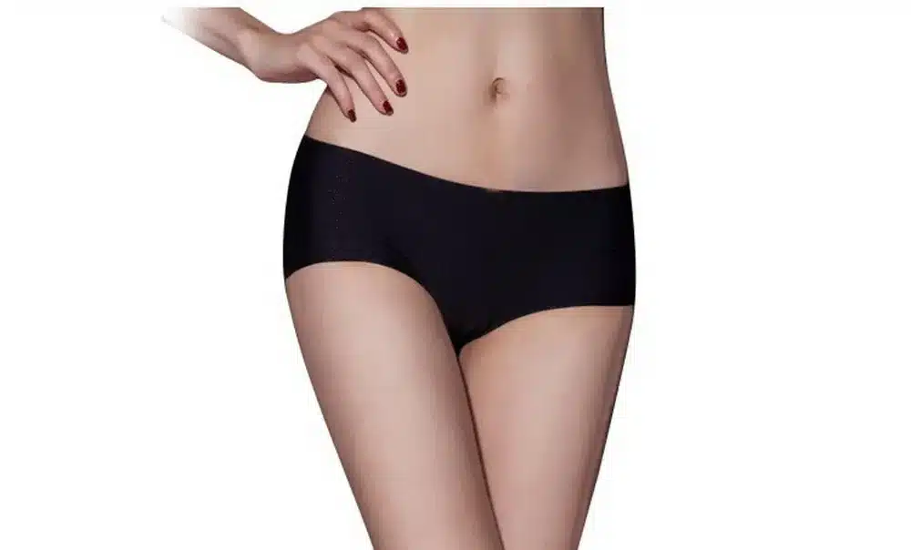 Free shipping Women's Panties ice silky Intimates seamless underwear triangle big yards of female briefs Super big size M-4XL 11