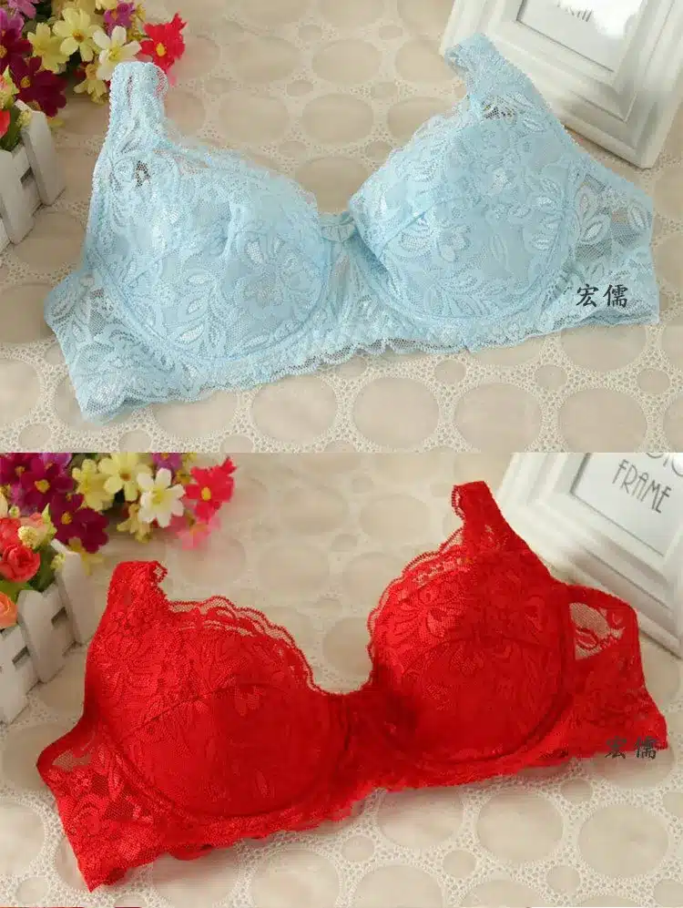 2018 Summer Style Push Up Bra Brand Breathable Lace Bra Sexy Underwear For Women Bralette 11