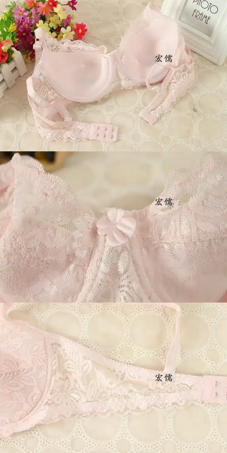 2018 Summer Style Push Up Bra Brand Breathable Lace Bra Sexy Underwear For Women Bralette 14