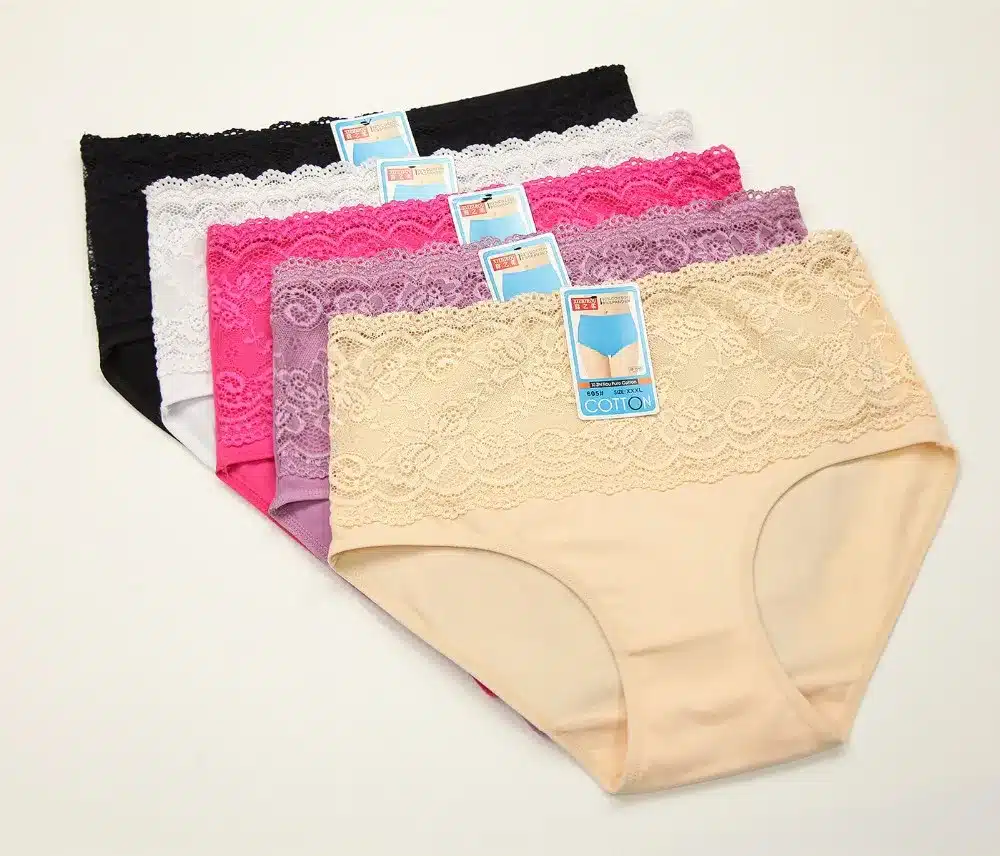 4PCS/Large Size women sexy lace panties seamless cotton breathable panty Hollow briefs girl sexy underwear XXXL 4XL 5XL 13