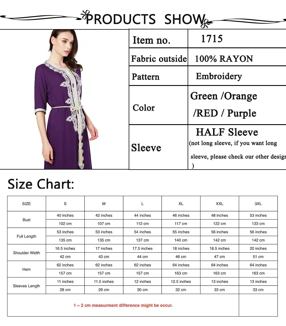 Muslim women Long sleeve Dress maxi long dress islamic clothing Moroccan kaftan elegant embroidery ethnic vintage dress tunic 15 9