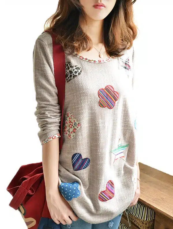 Vintage Floral Embroidery Women Clothes Linen Long Sleeve Blouses 2017 Autumn Kimono Shirt Plus Size Tops Blusas Y Camisas Mujer 13