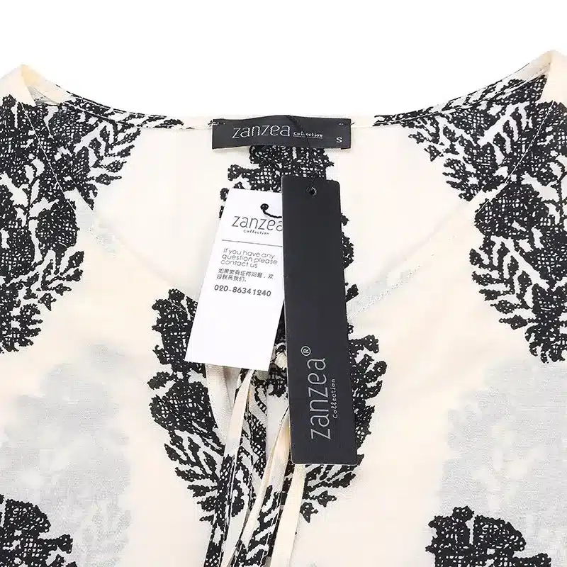 ZANZEA 2017 Womens Boho Lace-Up V-Neck Shirt Big Size Floral Print Flare Sleeve Casual Loose Beach Tops Blouse Plus Size 22