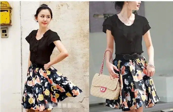 5XL Plus Size New Summer Women Blusas Fashion Short Sleeve Ruffles Chiffon Blouse Solid White Tops Blusas Casual Summer Blouses 10