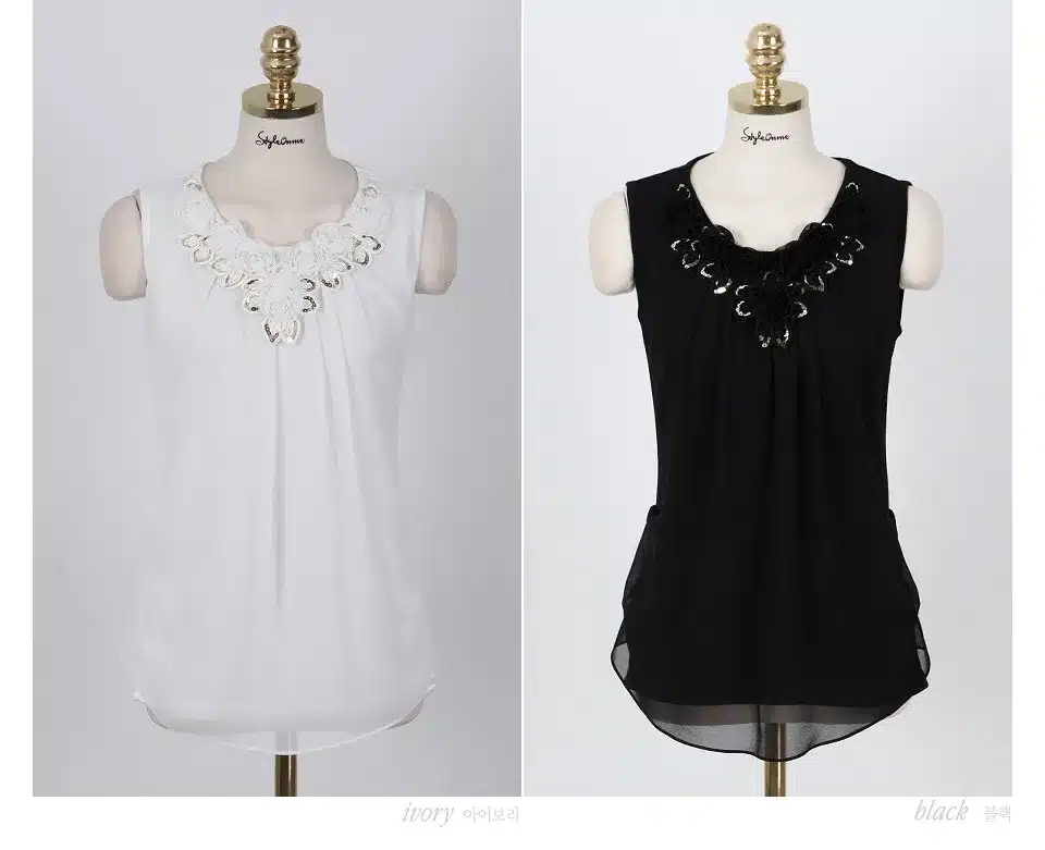 blusas femininas 2018 women blouses blusa feminino womens tops fashion Sleeveless Chiffon Shirt S-6XL Plus Size White Black 31