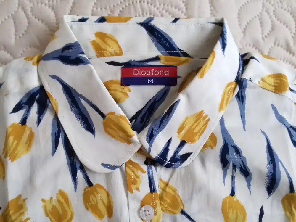 Dioufond New Women Print Blouse Fashion Cartoon Tops Floral Printed Shirt Long Sleeve Shirts Female Plus Size Camisas Femininas 12