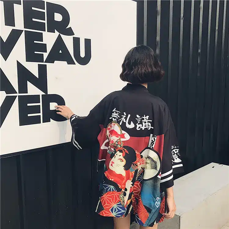 2017 Harajuku Fashion Women Blouses Summer Vintage Kimono Kawaii Cardigan Thin Sun Protection Shirts Cover Up Sunscreen Blouse 21