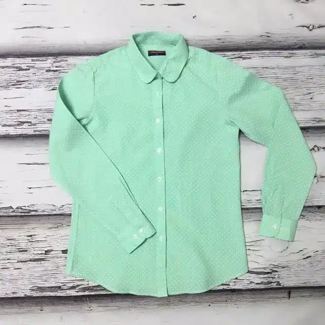 Dioufond Women Polka Dot Blouses Cotton Long Sleeve Shirt Turn Down Collar Shirt Ladies Tops Plus Size Women Clothing Fashion 20