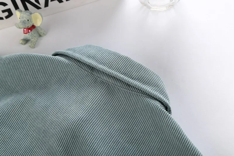 Warm Women Corduroy Cotton Shirt Female Long Sleeve Tops Fashion Plus Size Winter Bodycon Casual Blouse Chemise Femme Clothes 15