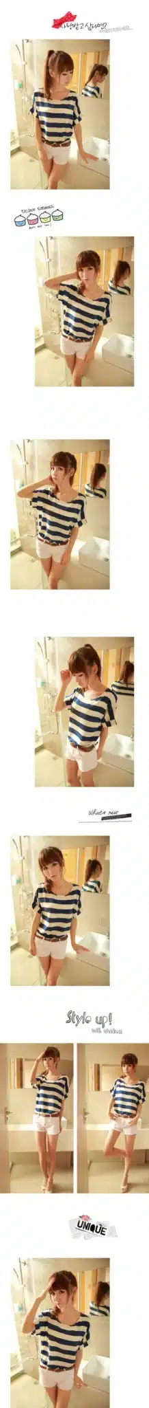 Women Blouses Shirts Chiffon Feminina Top Tee Short Shirt Woman Clothing Blusa Camisa Summer Tops Shirt Floral Fashion 27