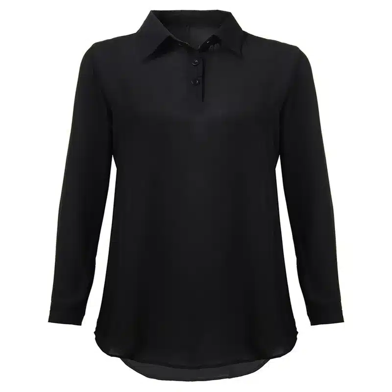 Zanzea Blusas Femininas 2018 Sexy Women See Through Chiffon Shirts Long Sleeve Pocket Casual Blouse Tops Plus Size XS-6XL 20