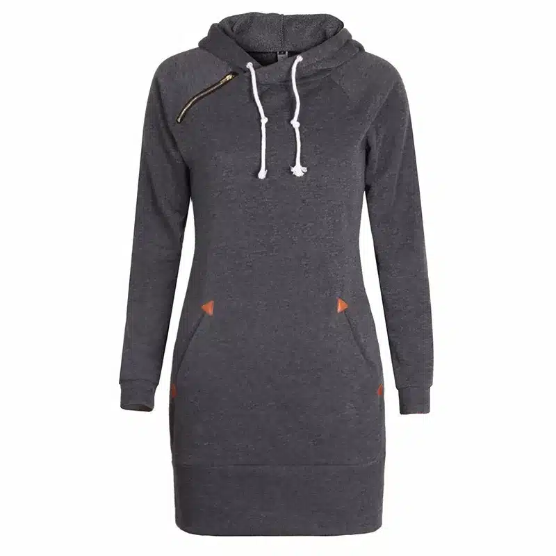 Women Fashion Hoodies Sweatshirt Long Sleeve Zip Sweatshirts Feminino Winter Moleton Pullovers Harajuku Hoodie Plus Size LJ5841M 13