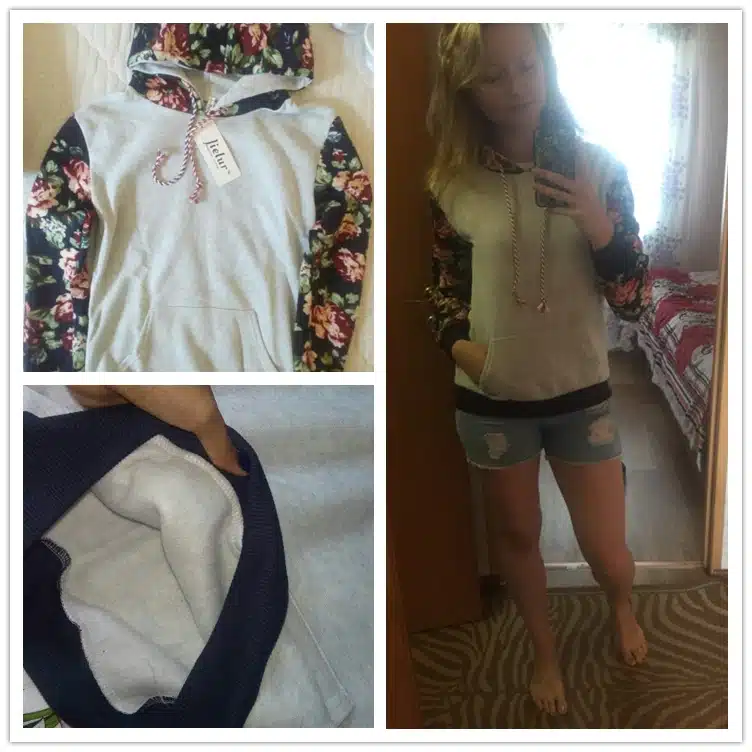 New Retro Flowers Spell Color Long Sleeve Hooded Sweatshirt Women Hoodies Fashion Casual Female Tracksuits S-XL Wholesale 8