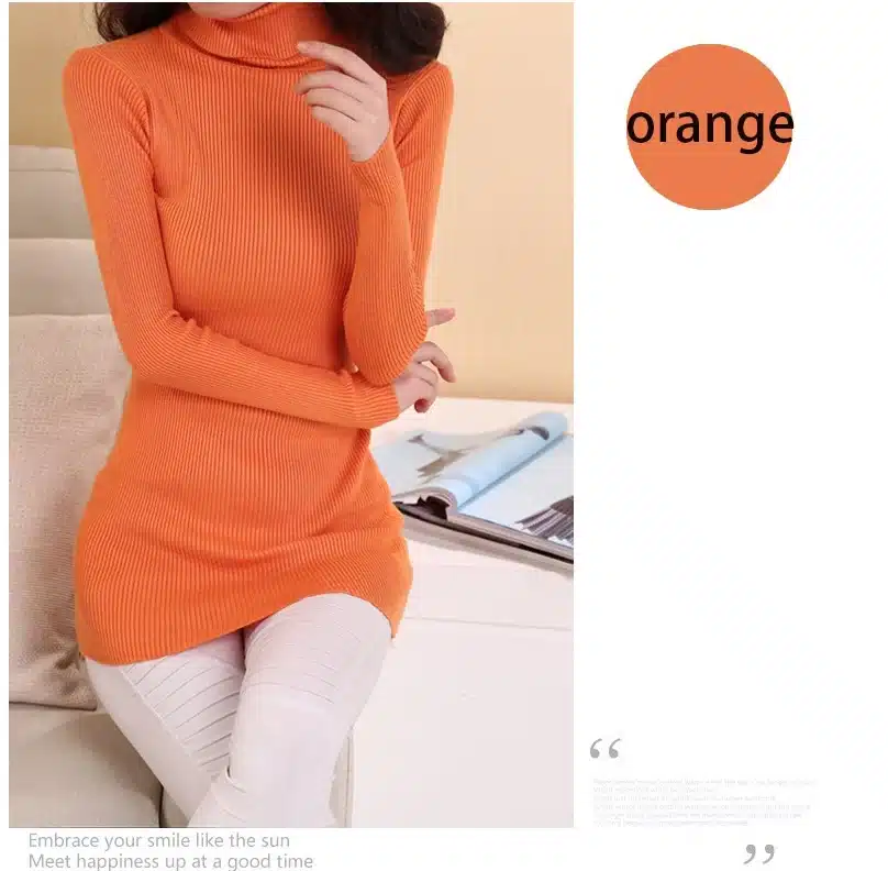 2018DRL Sweater Women Turtleneck Pullover Ladies Shirt Hot Sale Female Warm Clothing female knitted sweater high quality 17