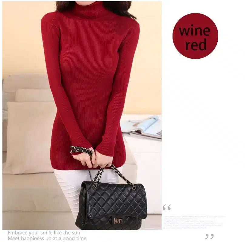 2018DRL Sweater Women Turtleneck Pullover Ladies Shirt Hot Sale Female Warm Clothing female knitted sweater high quality 20