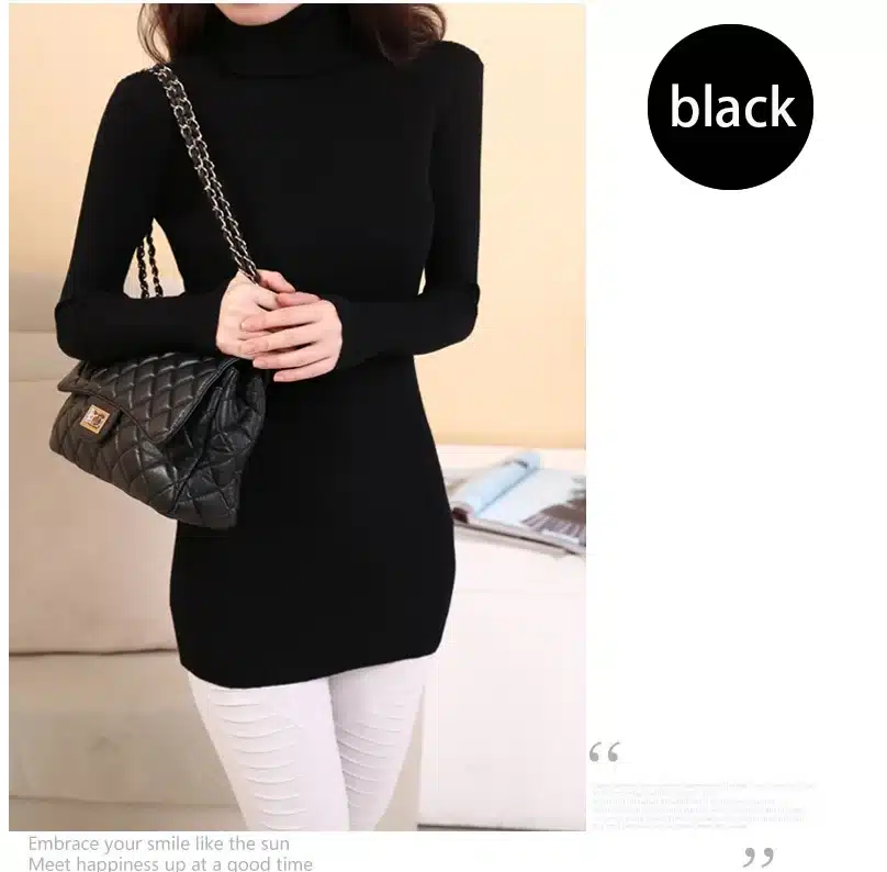 2018DRL Sweater Women Turtleneck Pullover Ladies Shirt Hot Sale Female Warm Clothing female knitted sweater high quality 26