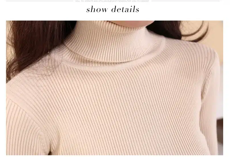 2018DRL Sweater Women Turtleneck Pullover Ladies Shirt Hot Sale Female Warm Clothing female knitted sweater high quality 29