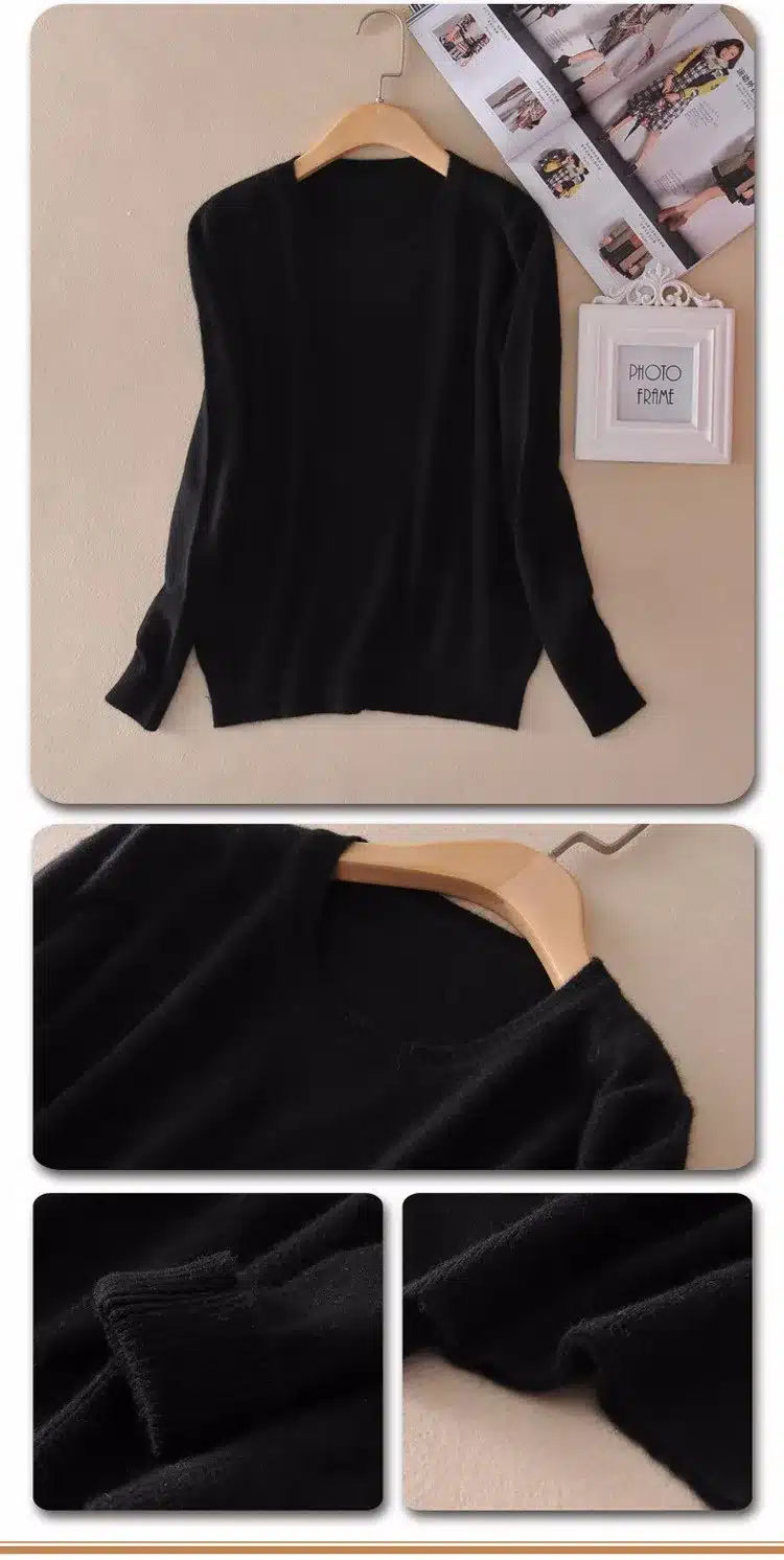 Lafarvie Sweater Women Pullovers 2017 Winter Long Sleeve Wool Female Pullovers Kintted Brand Name Women Cashmere Pullovers 15