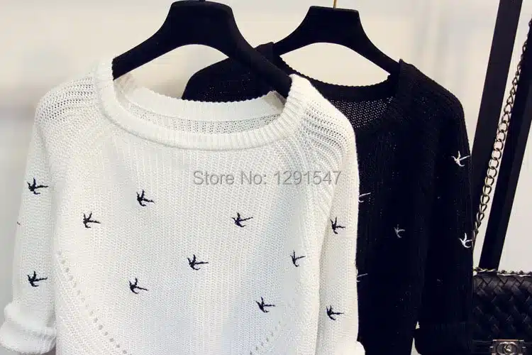 2017 New Arrivals Spring Autumn Fashion women Sweater High quality Casual Sweaters Women Jumper Pullovers Loose Femininas Blusas 25