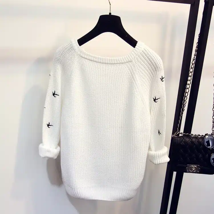 2017 New Arrivals Spring Autumn Fashion women Sweater High quality Casual Sweaters Women Jumper Pullovers Loose Femininas Blusas 27