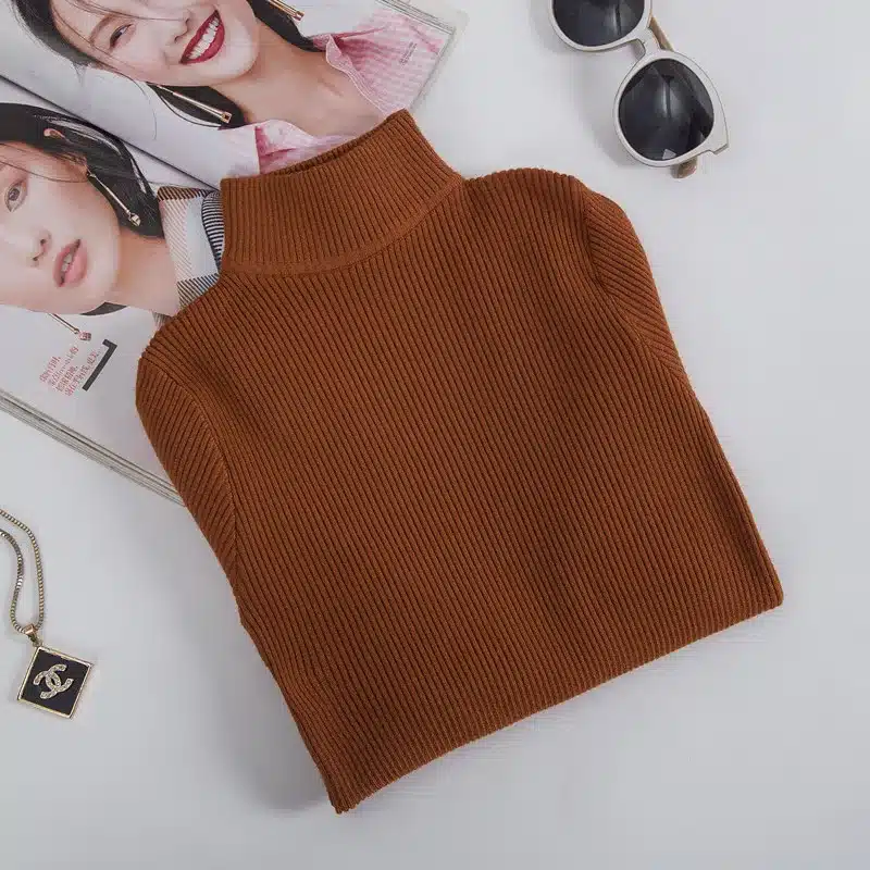 Ordifree 2018 Autumn Winter Pull Femme Cashmere Knitted Sweater Slim Jumper Turtleneck Warm Soft Women Sweaters and Pullovers 20