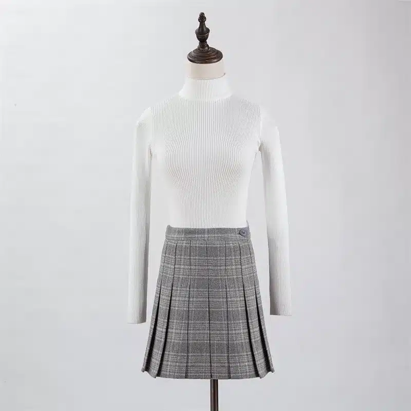 Ordifree 2018 Autumn Winter Pull Femme Cashmere Knitted Sweater Slim Jumper Turtleneck Warm Soft Women Sweaters and Pullovers 26